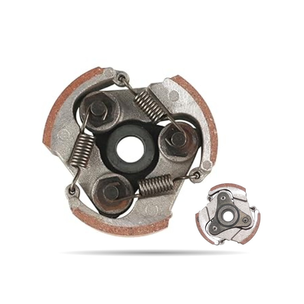 EMBRAGUE MINI 12MM CON 3 ZAPATAS 