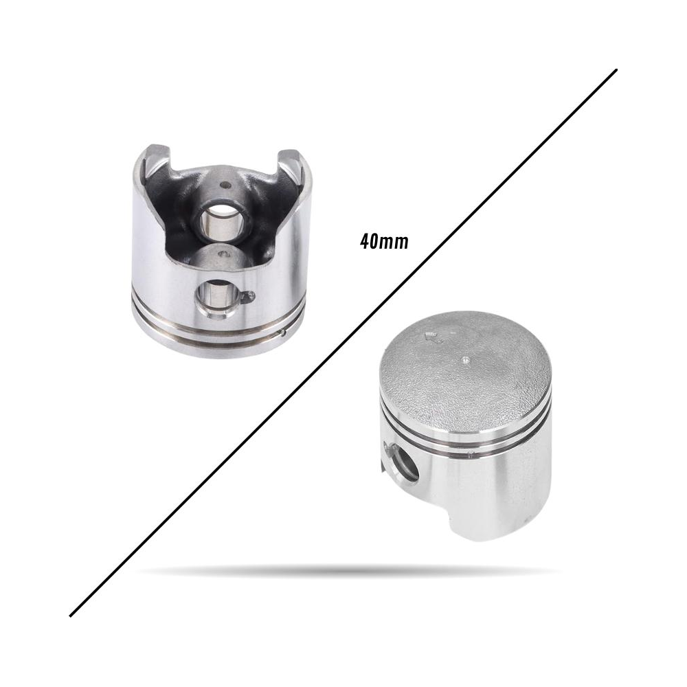 PISTON 40X40MM BULON DE 10MM 47CC 2T