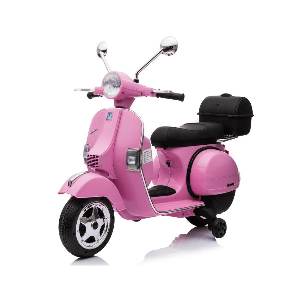MINI VESPA CON RUEDINES PVC 6V 4 5Ah