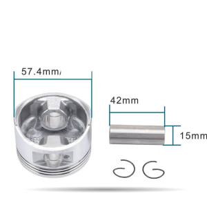 PISTON 57 4X38MM BULON15MM MOTOR 150CC