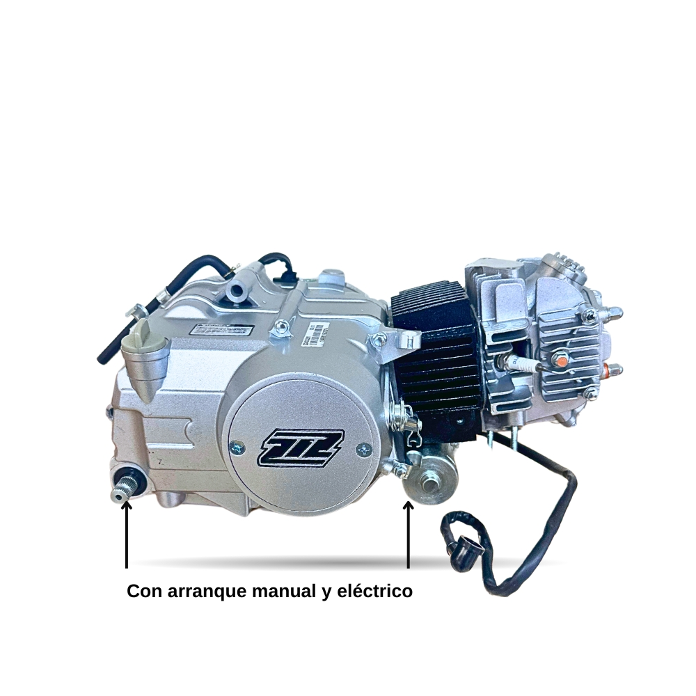 MOTOR 125CC 4T DE 4-MARCHAS POR AIRE ZIZ.RACING