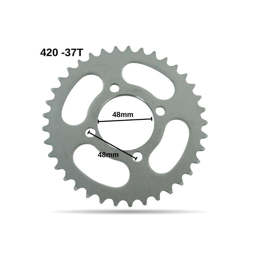 PLATO CADENA 420 37T 48MM