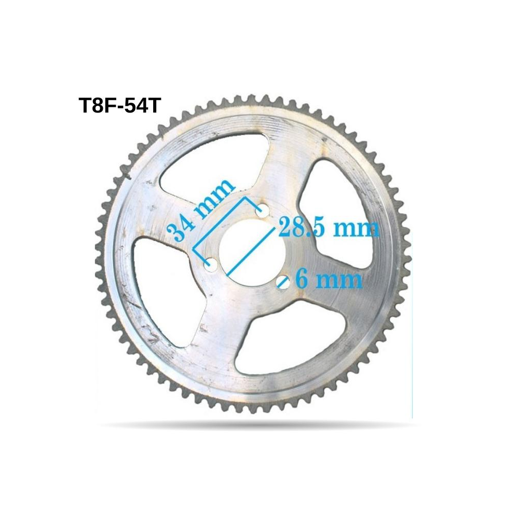 PLATO CADENA T8F 54T 29MM PATINETES / ATV