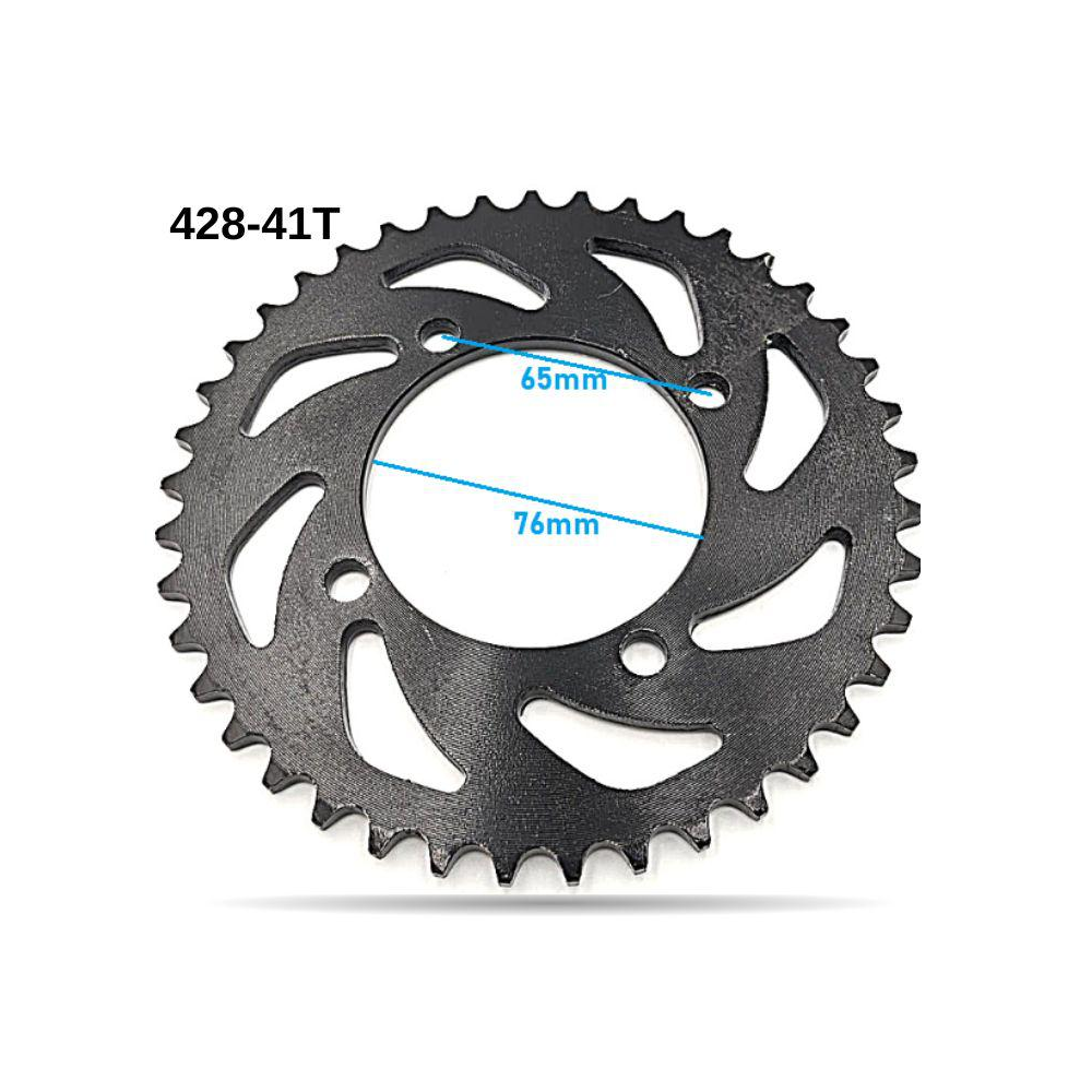 PLATO CADENA 428-41T 76MM SDG