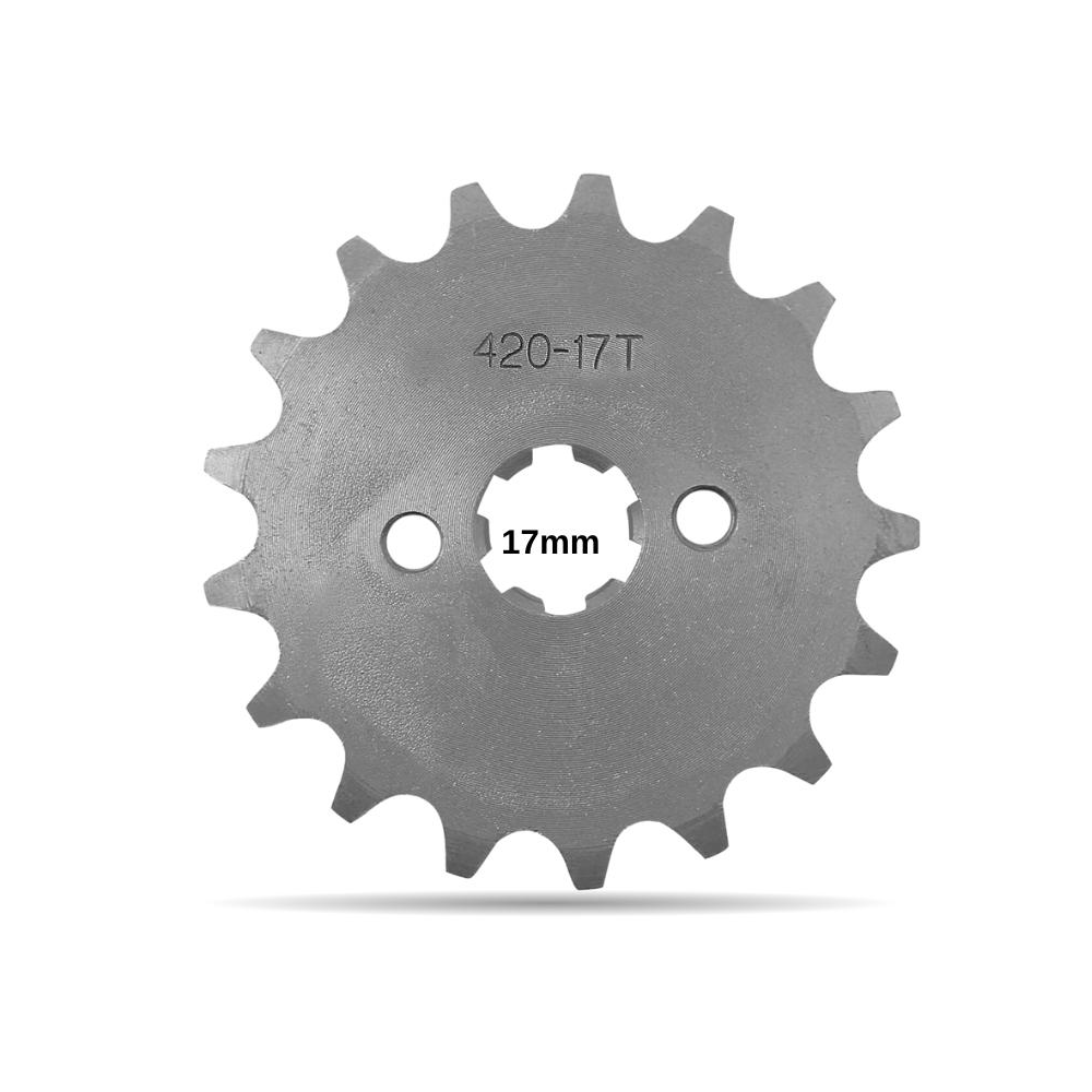 PIÑON SALIDA 420 17T 17MM