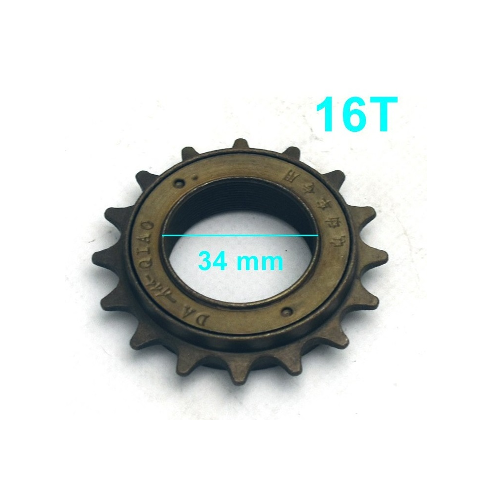 PIÑON LIBRE 16T 34MM