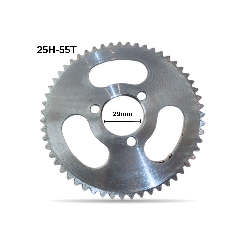 PLATO CADENA 25H 55T 29MM (R4"/6.50")