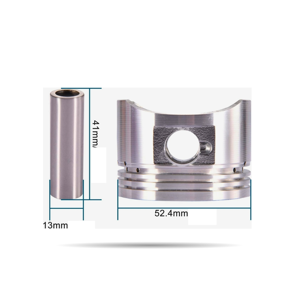 PISTON 52x37MM (BULON 13) 110CC TZH