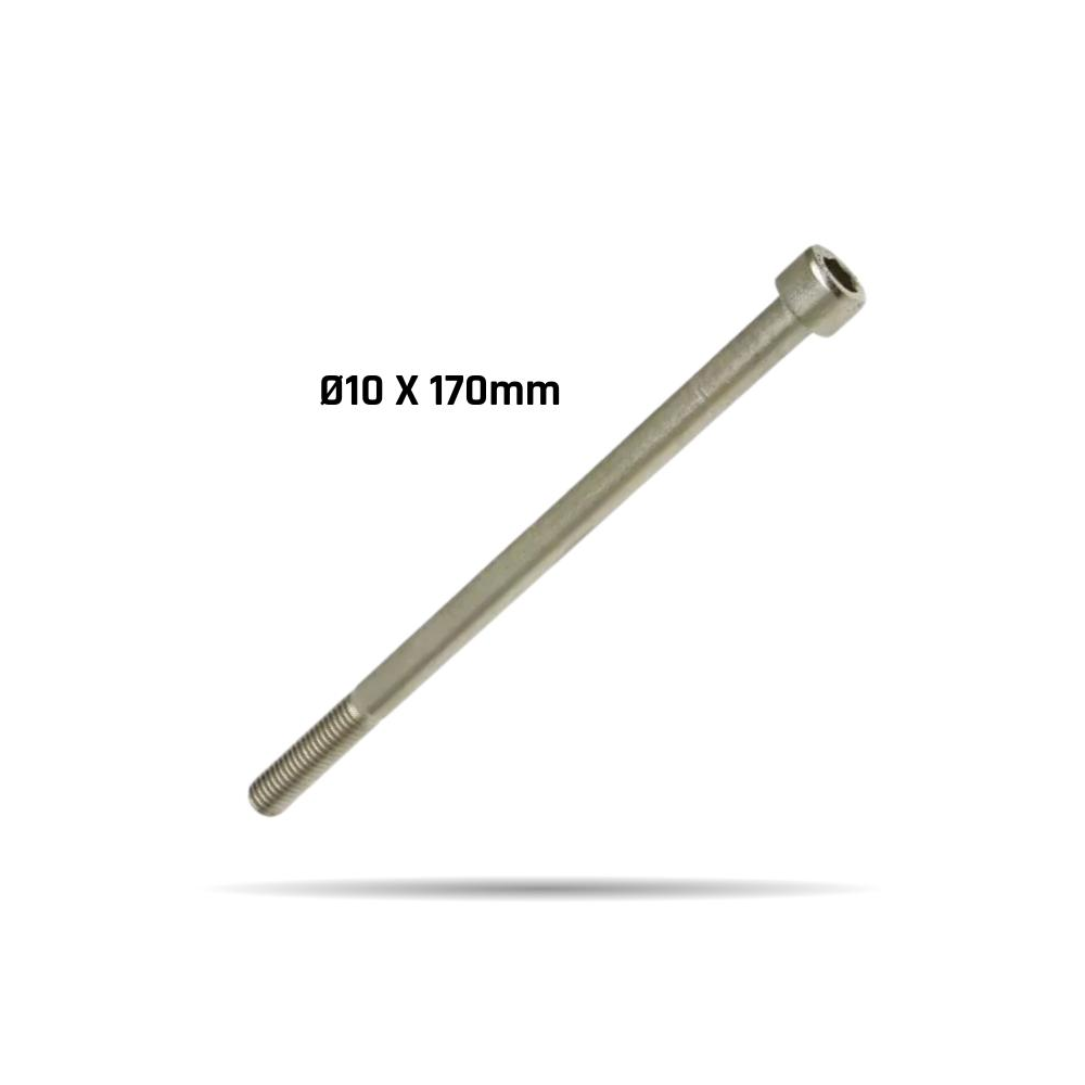 EJE 10X170MM RUEDA BASCULANTES Y RUEDAS