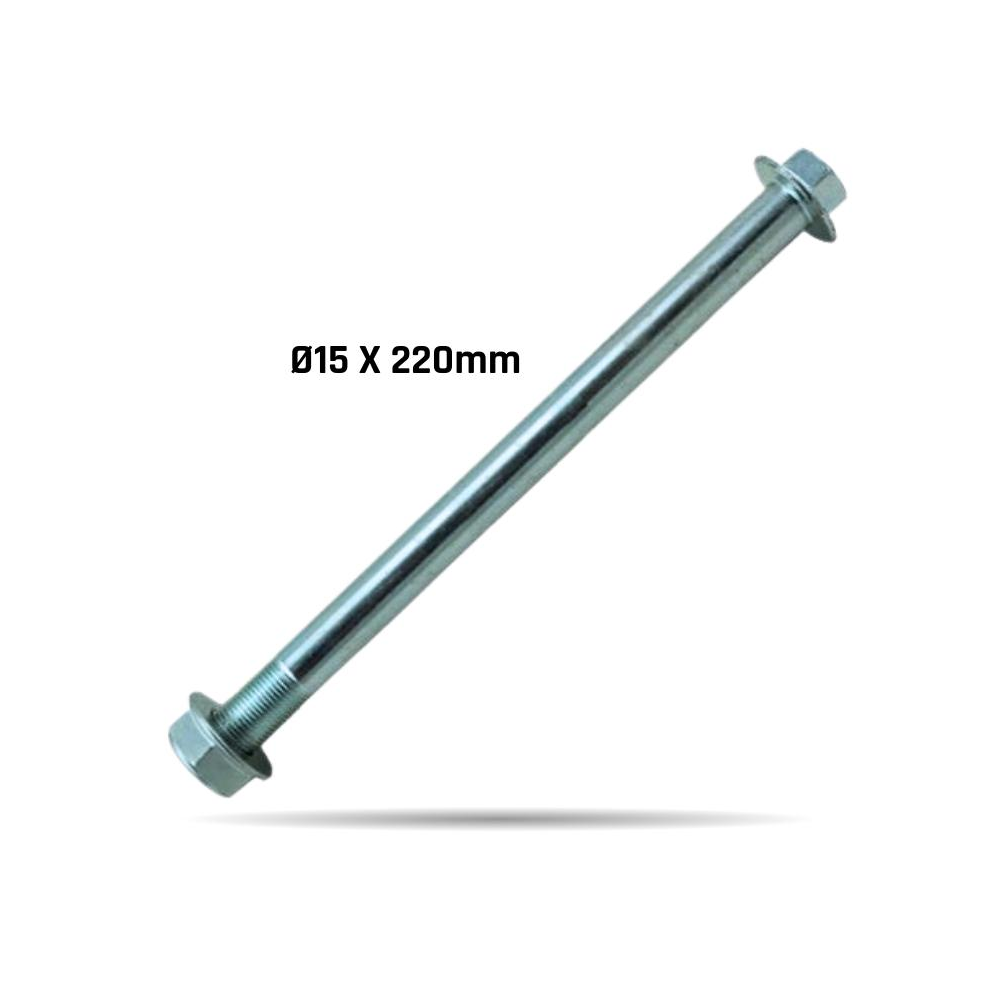 EJE Ø15X220MM RUEDA PIT BIKE 