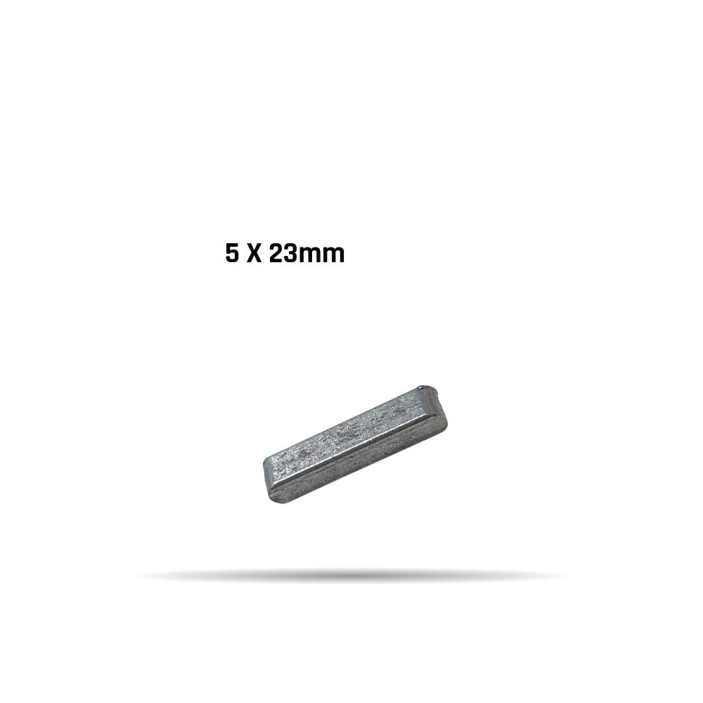 CHAVETA EJE 5x5x23mm RUEDAS 6 
