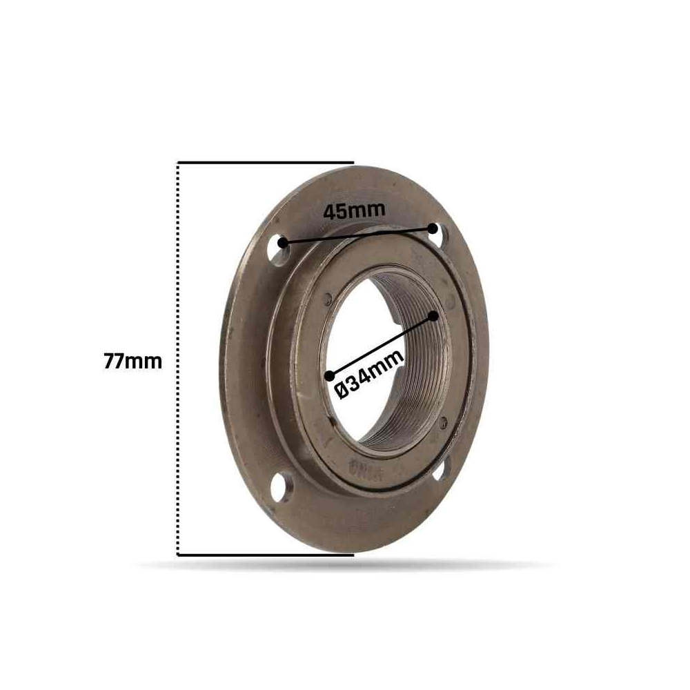 SOPORTE LIBRE PLATO CADENA INTERIOR 34MM 