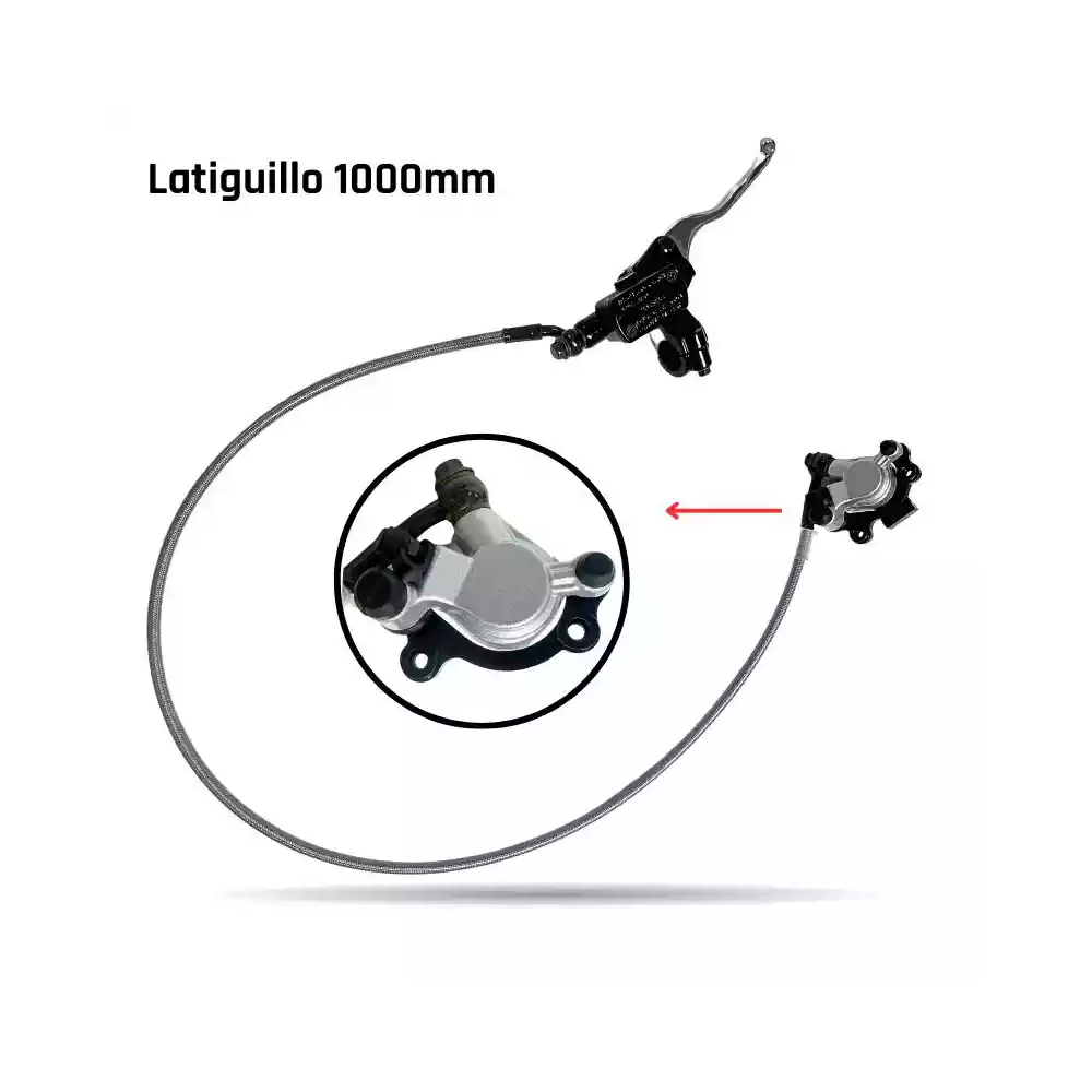 KIT FRENO DELANTERO 1000MM PIT BIKE Y KTM