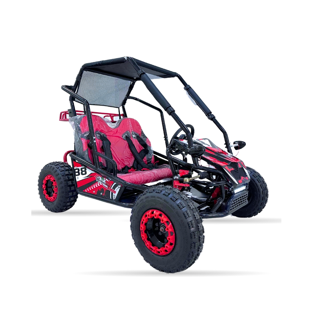 BUGGY ELECTRICO 1500W 60V BIPLAZA R8 M30. RACING