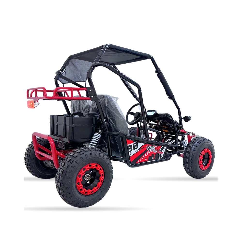 BUGGY ELECTRICO 1500W 60V BIPLAZA R8 M30. RACING
