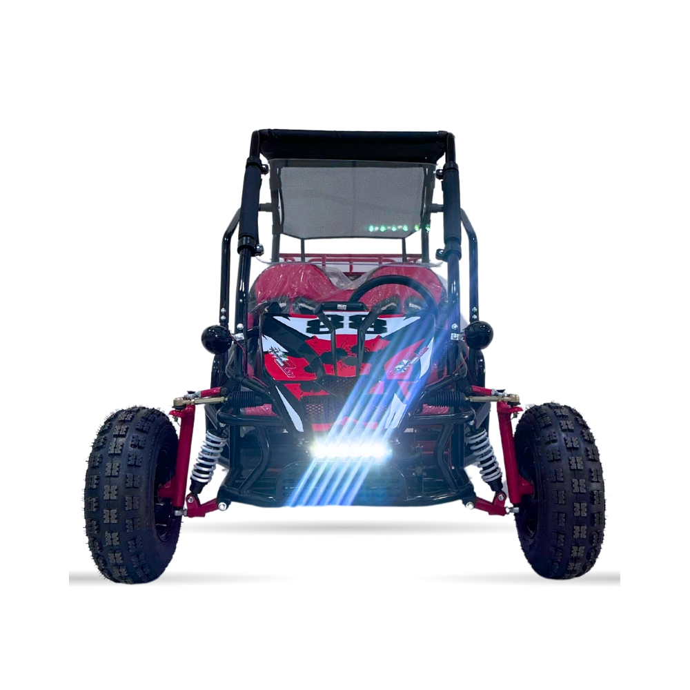 BUGGY ELECTRICO 1500W 60V BIPLAZA R8 M30. RACING
