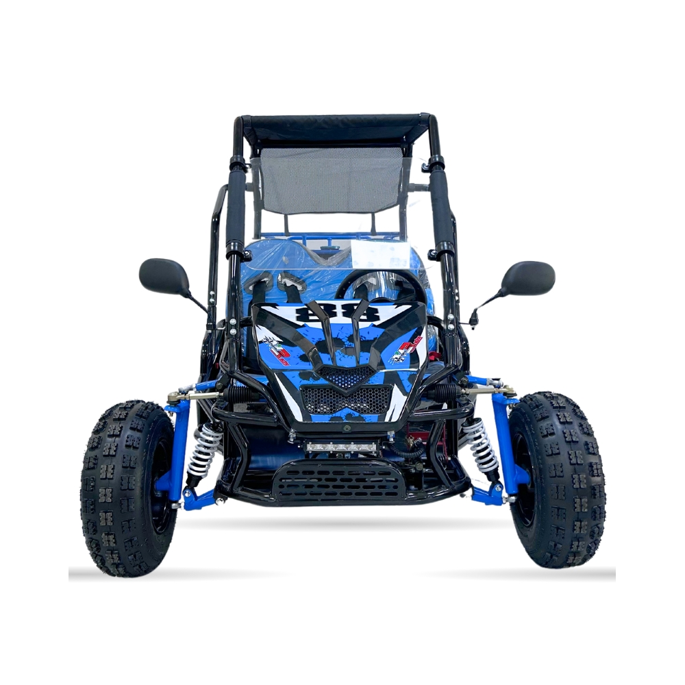 BUGGY ELECTRICO 1500W 60V BIPLAZA R8 M30. RACING