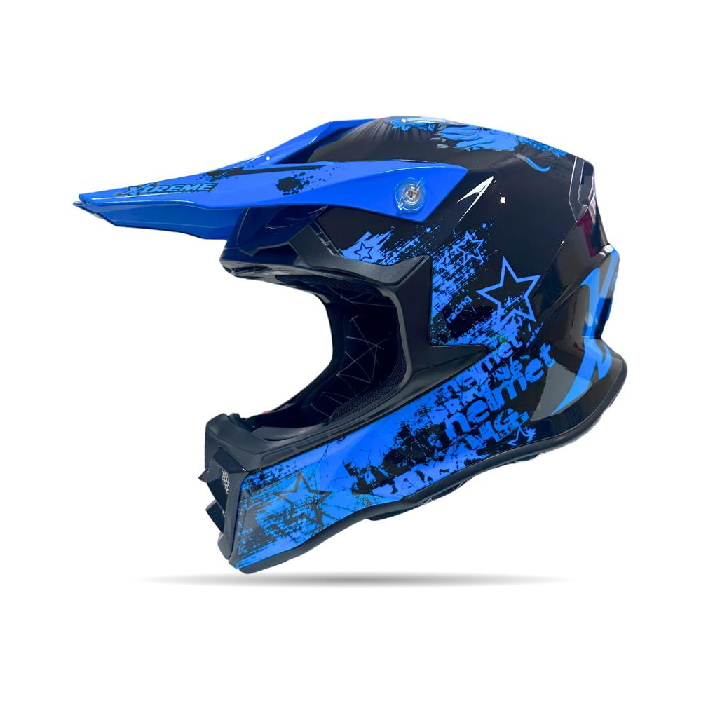 CASCO MOTOCROSS ADULTO 222 XTREME RACING
