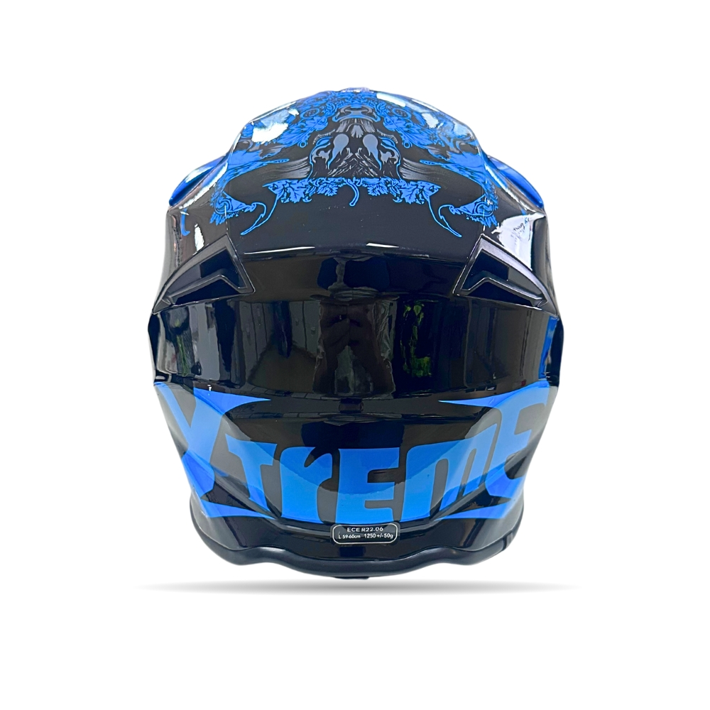 CASCO MOTOCROSS ADULTO 222 XTREME RACING