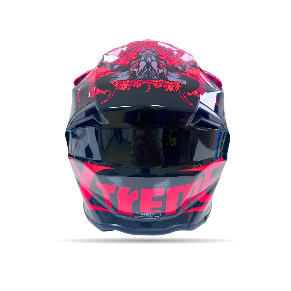 CASCO MOTOCROSS ADULTO 222 XTREME RACING