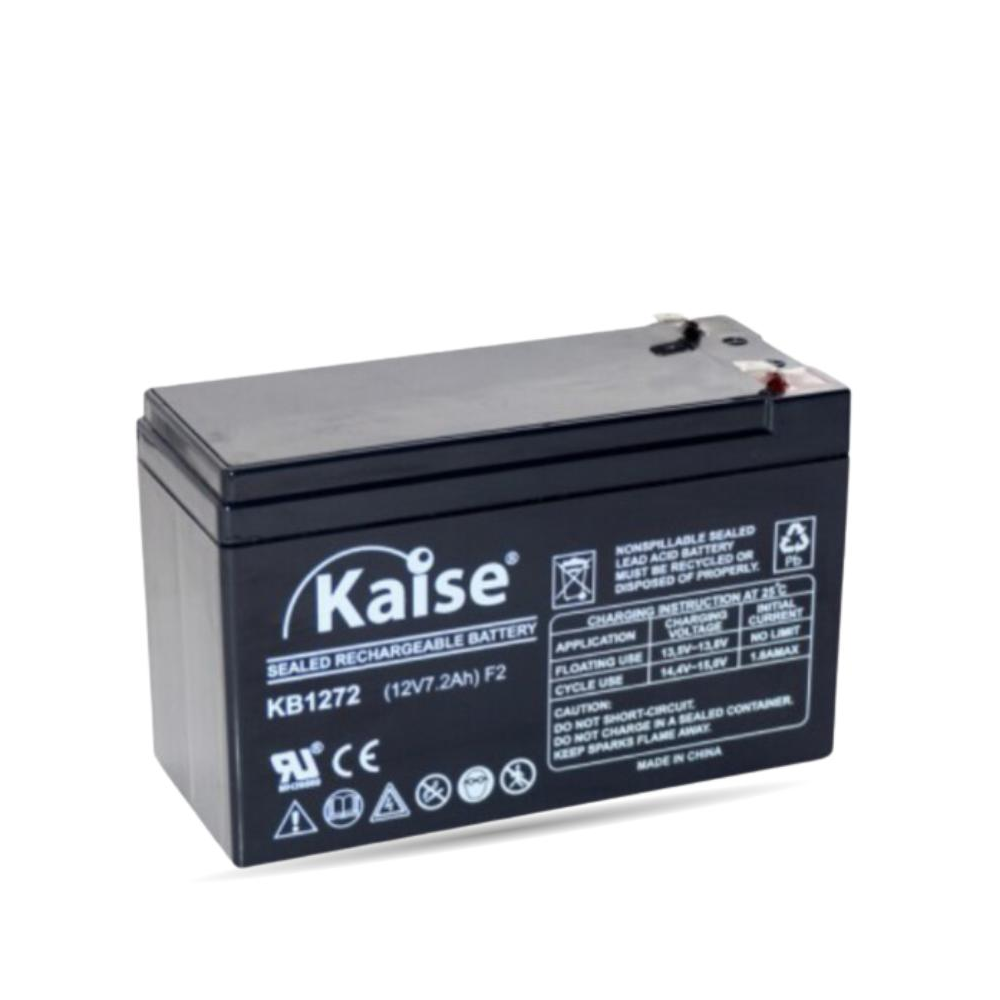 BATERIA 12V 7AH AGM ACIDO P HERMETICA KAISE