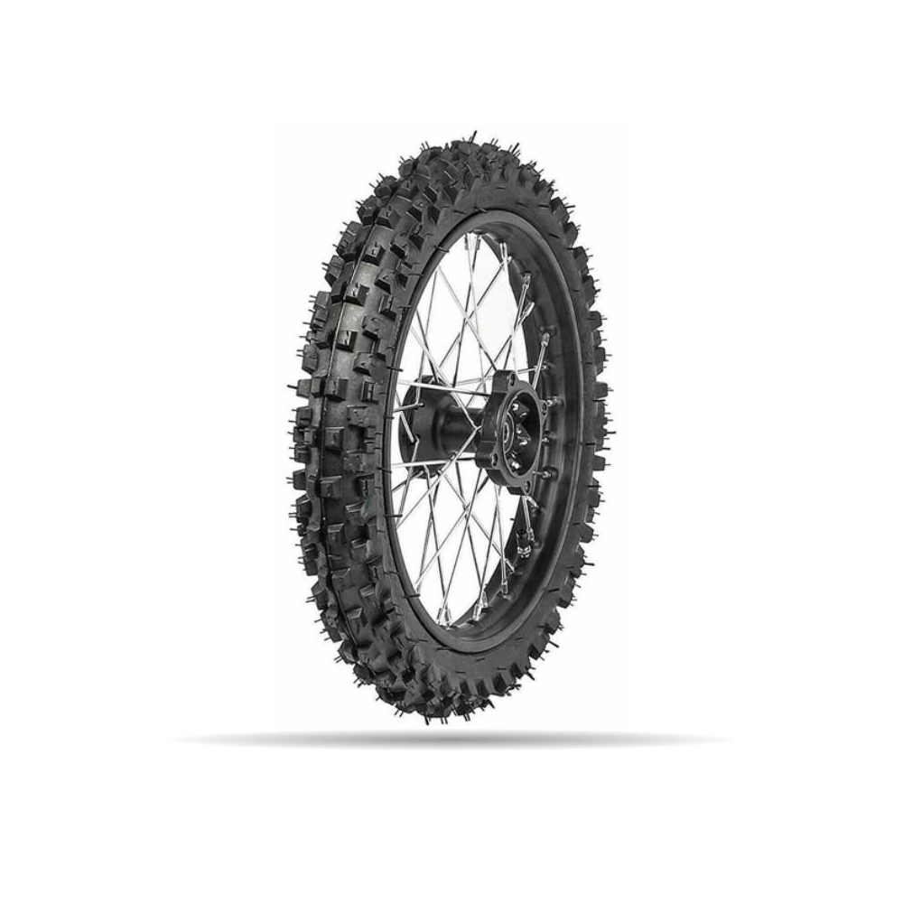 RUEDA DELANTERA 60/100-14 PITBIKE BUJE SDG 12-15MM