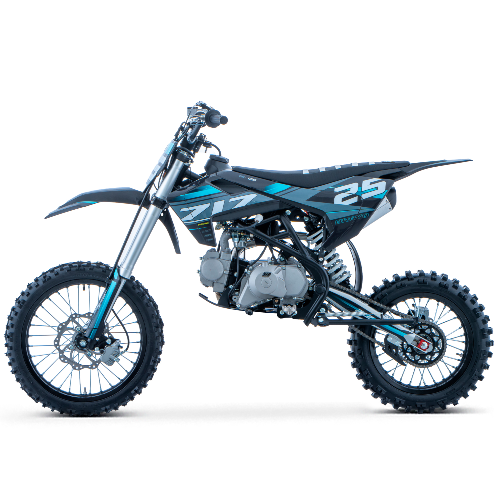 PIT BIKE 125CC 4T START-E 17/14 XL BRAVO ZIZRACING
