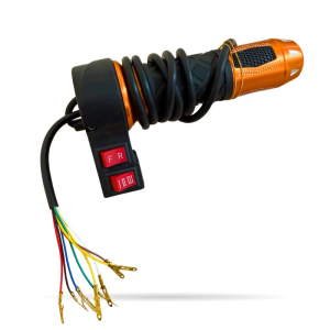 ACELERADOR QUAD ELECTRICO F R 3 VELOCID 48V 8 PIN 