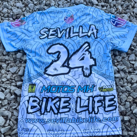 CAMISETA ADULTO SEVILLA BIKELIFE OFFICIAL 