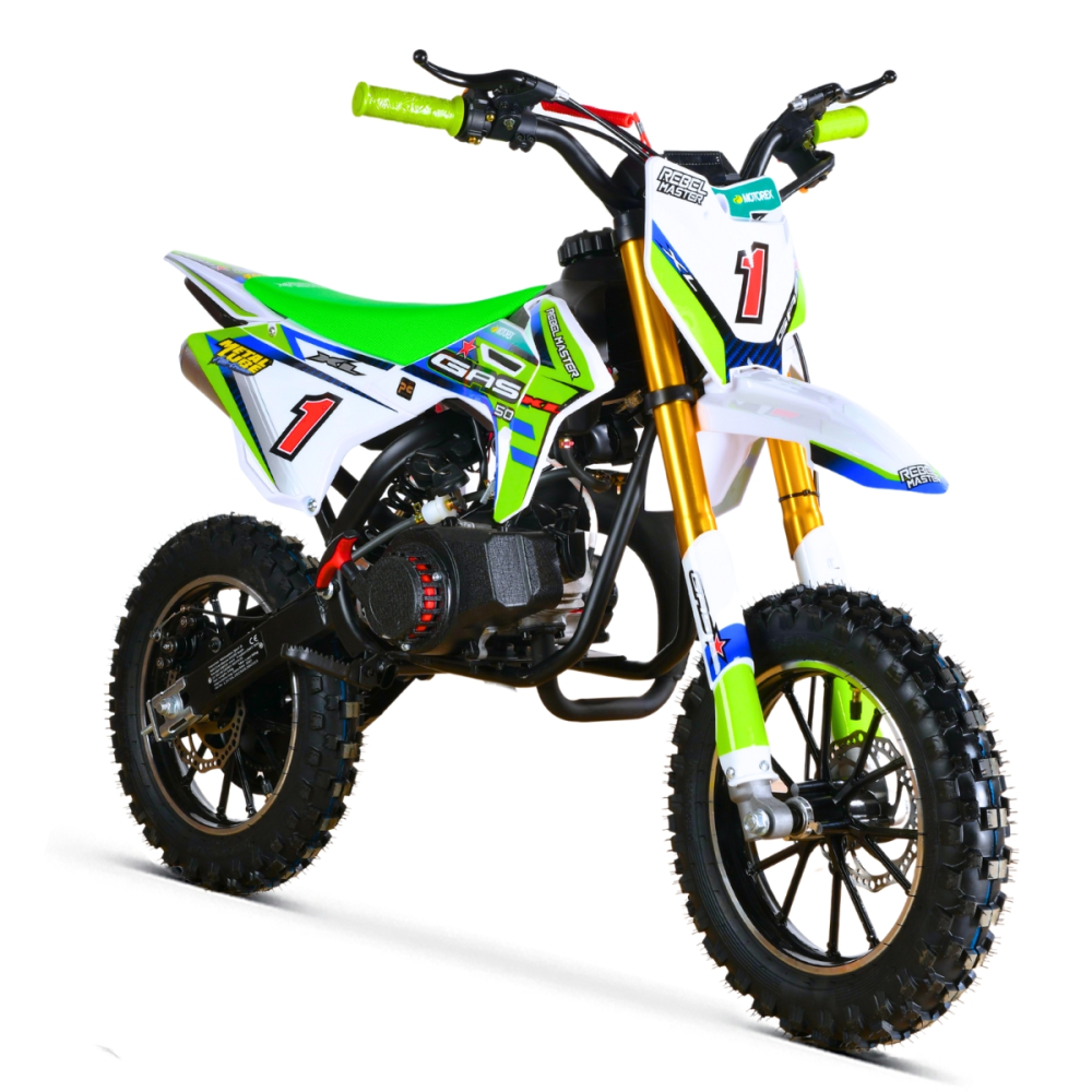 MINI CROSS 49CC 2T GASOLINA + ARRANQ ELECTRICO R10