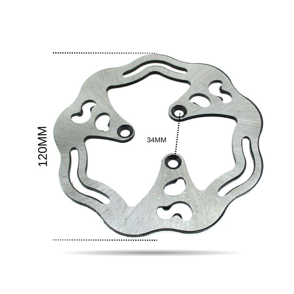 DISCO FRENO FLOREADO MINIMOTO 120MM x 34MM